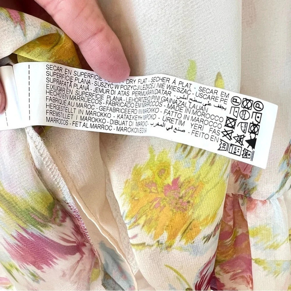 Zara Top Bundle (2) Sheer Long Sleeve - Picture 16 of 16